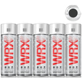 5X WRX Matt Black Spray Paint 400ml Spray Paint